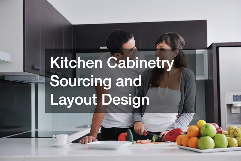 Kitchen Cabinetry Sourcing and Layout Design