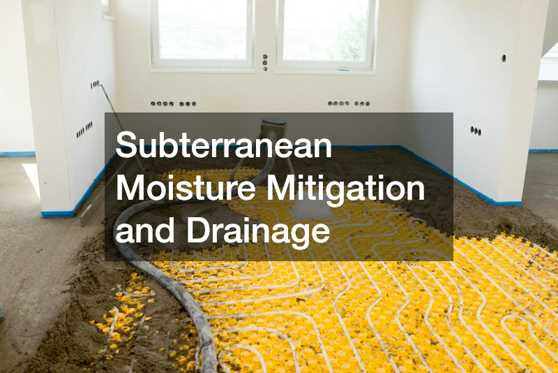 Subterranean Moisture Mitigation and Drainage
