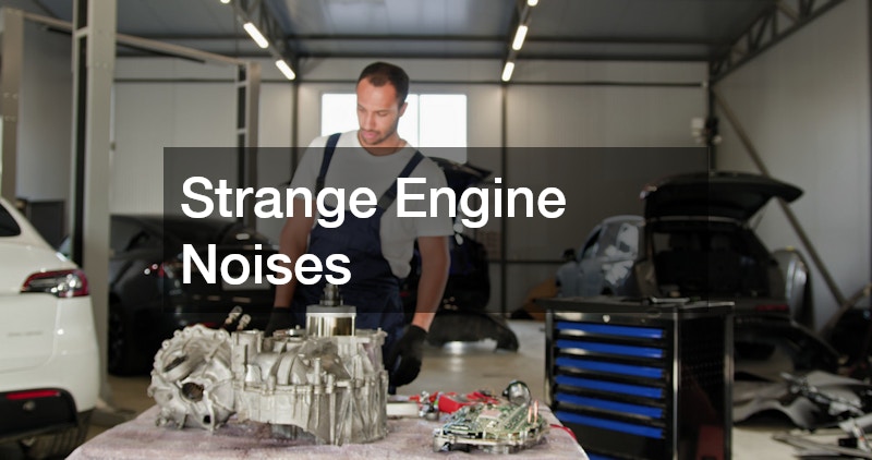 Strange Engine Noises