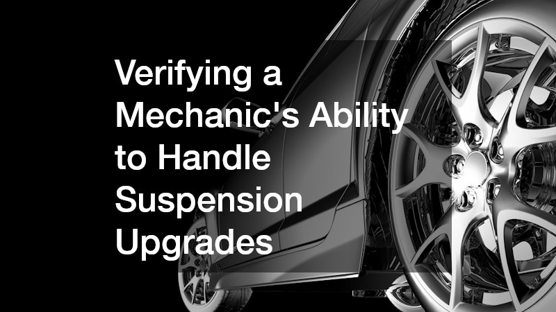 Verifying a Mechanic