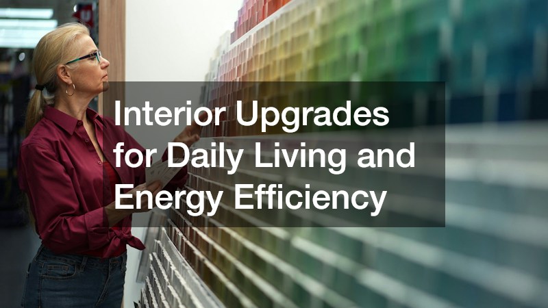 Interior Upgrades for Daily Living and Energy Efficiency