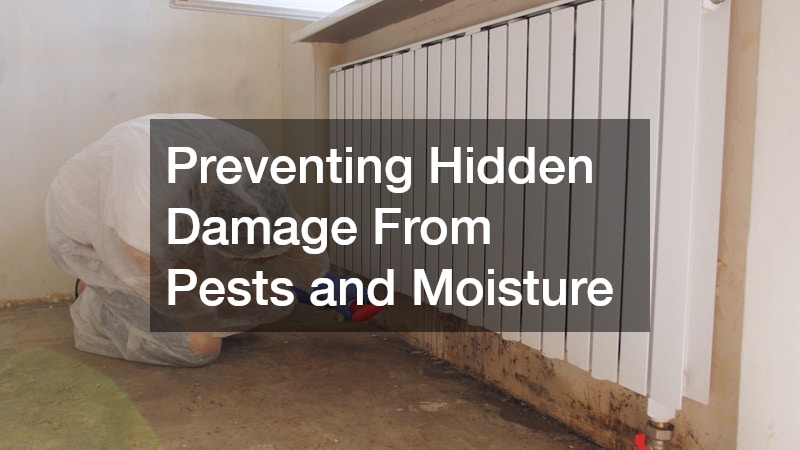 Preventing Hidden Damage From Pests and Moisture