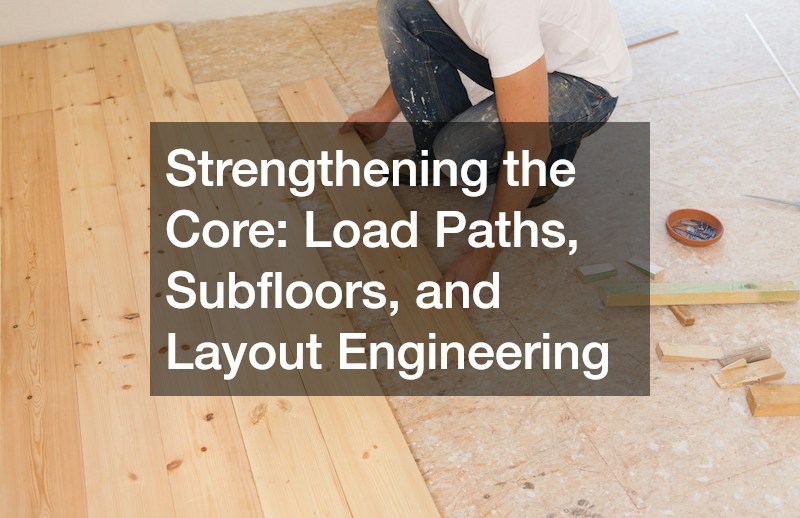 Strengthening the Core: Load Paths, Subfloors, and Layout Engineering