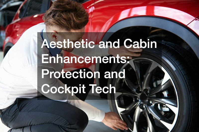 Aesthetic and Cabin Enhancements: Protection and Cockpit Tech