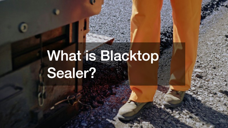What is Blacktop Sealer?