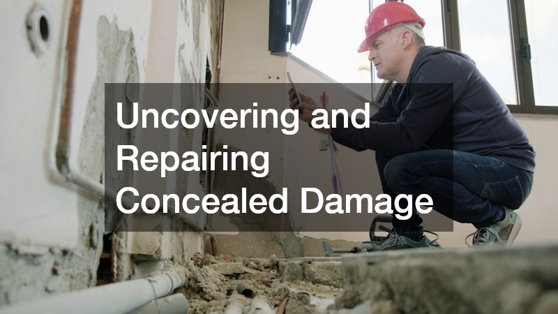 Uncovering and Repairing Concealed Damage