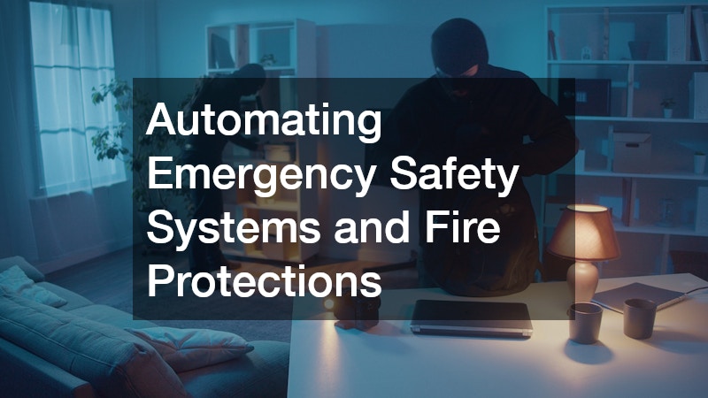 Automating Emergency Safety Systems and Fire Protections