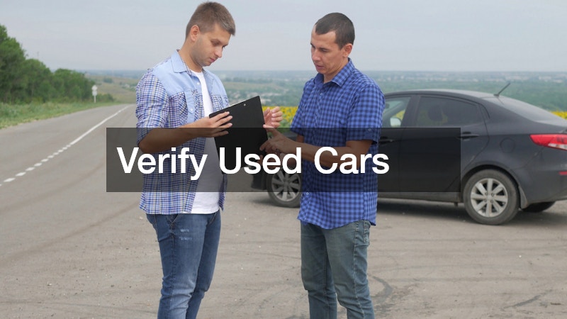 Verify Used Cars
