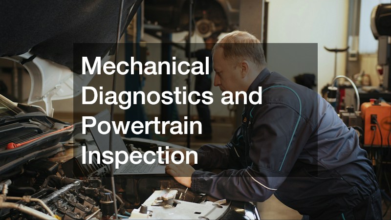 Mechanical Diagnostics and Powertrain Inspection