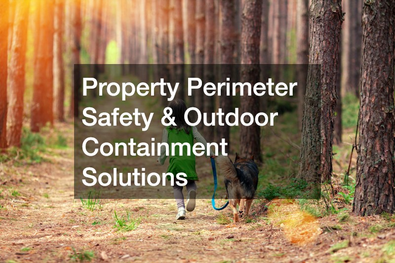Property Perimeter Safety & Outdoor Containment Solutions
