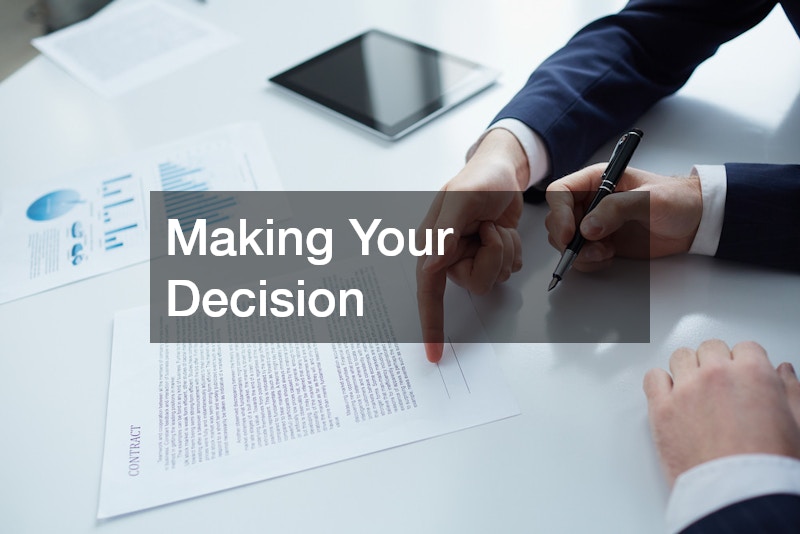 Making Your Decision