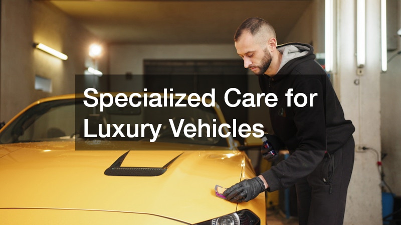 Specialized Care for Luxury Vehicles