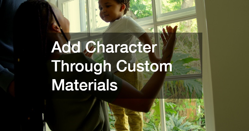 Add Character Through Custom Materials