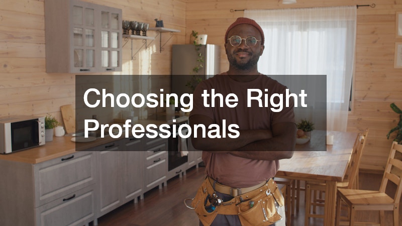 Choosing the Right Professionals