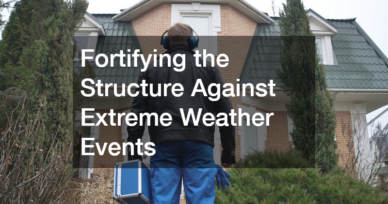 Fortifying the Structure Against Extreme Weather Events