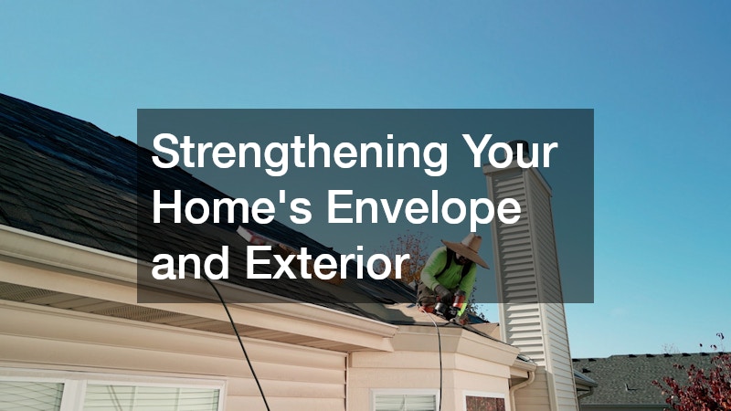 Strengthening Your Home’s Envelope and Exterior