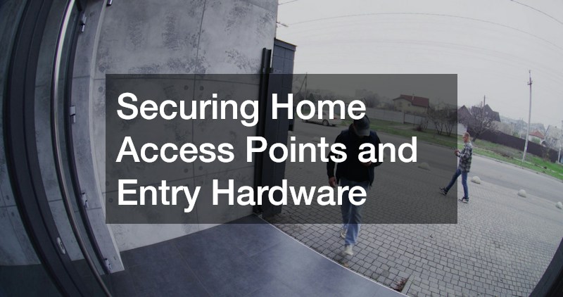 Securing Home Access Points and Entry Hardware