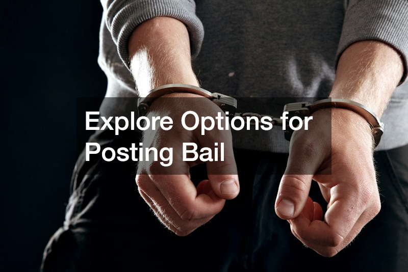 Explore Options for Posting Bail