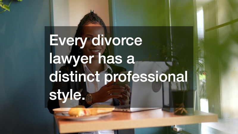 Every divorce lawyer has a distinct professional style.