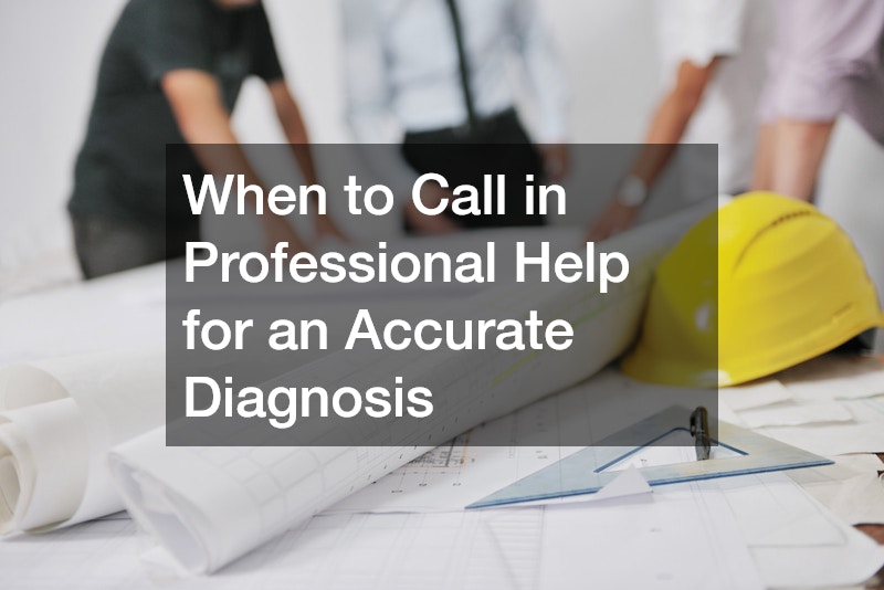 When to Call in Professional Help for an Accurate Diagnosis