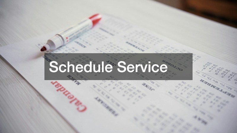 Schedule Service