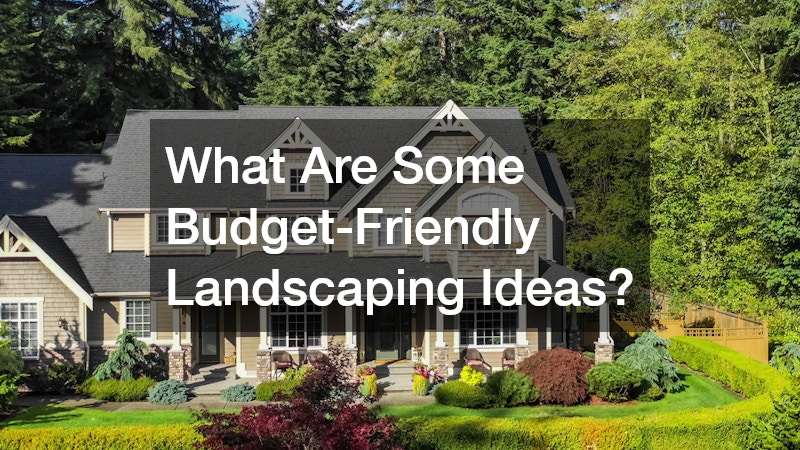 What Are Some Budget-Friendly Landscaping Ideas?