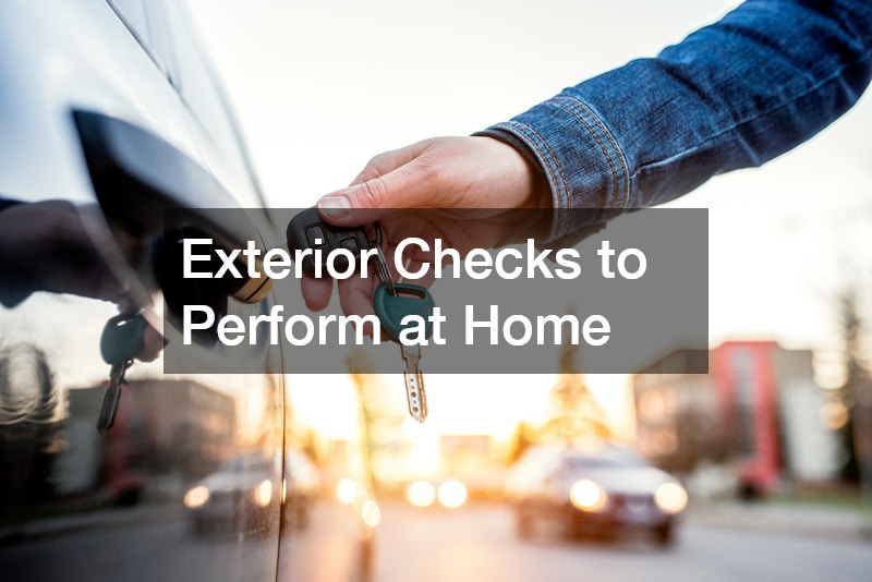Exterior Checks to Perform at Home