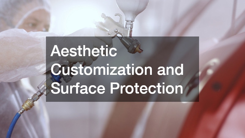Aesthetic Customization and Surface Protection