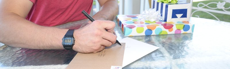 Man Writing