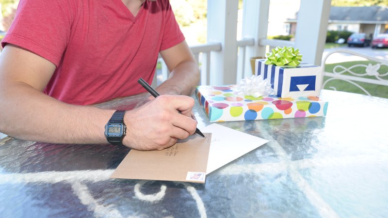 Man Writing