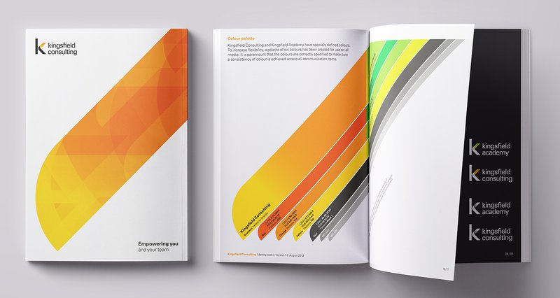 Kingsfield branding