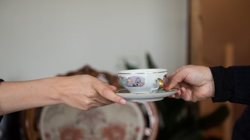 Learning to drink coffee