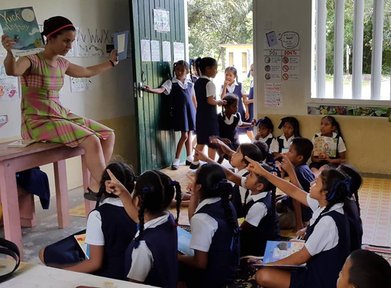 Gabriella Miyares library project