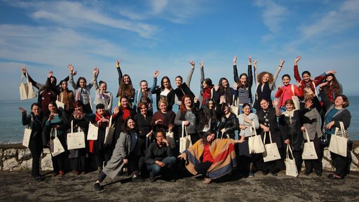 Mothers and Daughters Sharing Success Of Conference