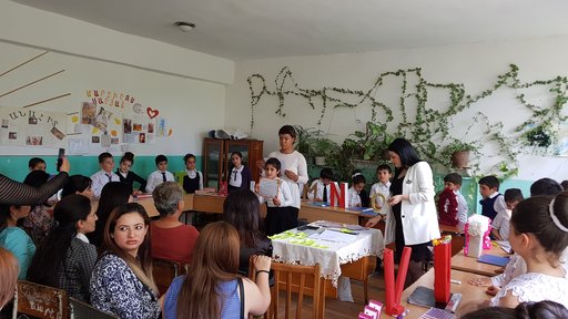 End of the Year Concert with my counterpart at the school.