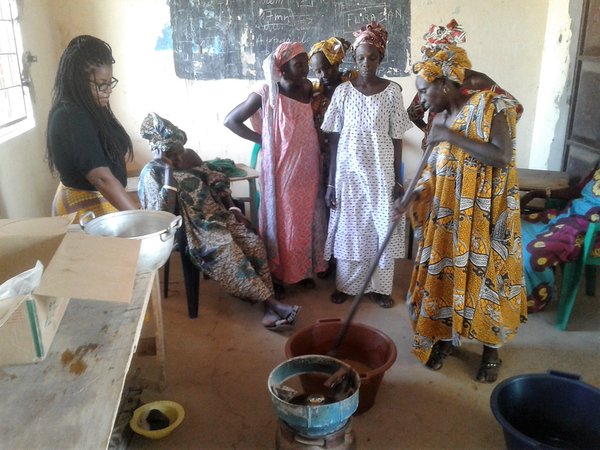 Louga Soap Making