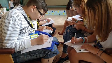 Youth leaders at the Waveweek Moldova 2017