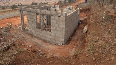 New home under construction