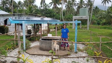 Solar powered water pump