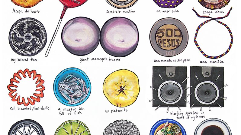 30 circles poster