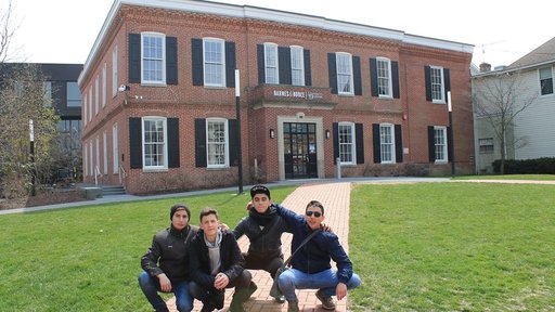 The boys at the University of Delaware