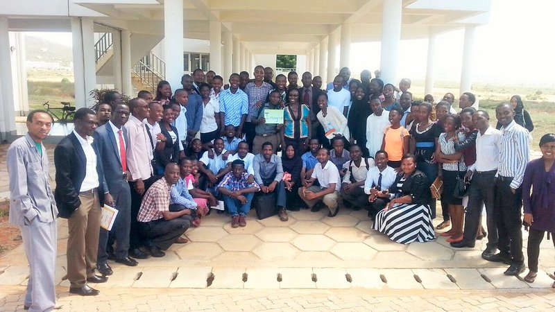 3rd year nursing students Tanzania