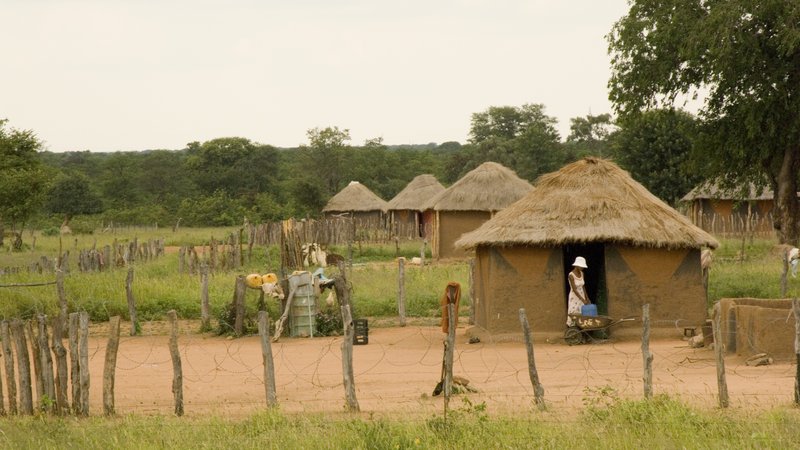 Botswana rondavel