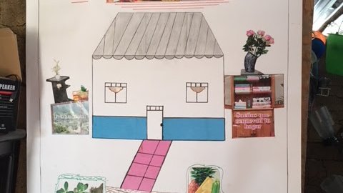 An example of a dream board.