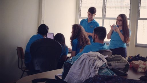 Hard at work preparing for La Compania