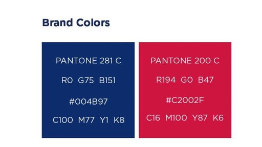 Peace Corps brand colors