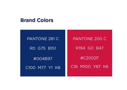 Peace Corps brand colors