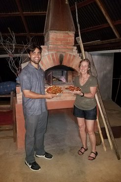 PCV Brian and Co-founder Nancy of Bricks to Bread