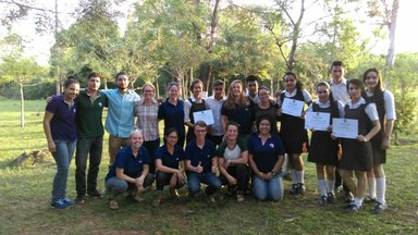 Volunteers & camp attendees