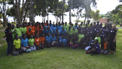 Camp SERVE: 61 secondary school campers, eight camp counselors and four camp organizers.